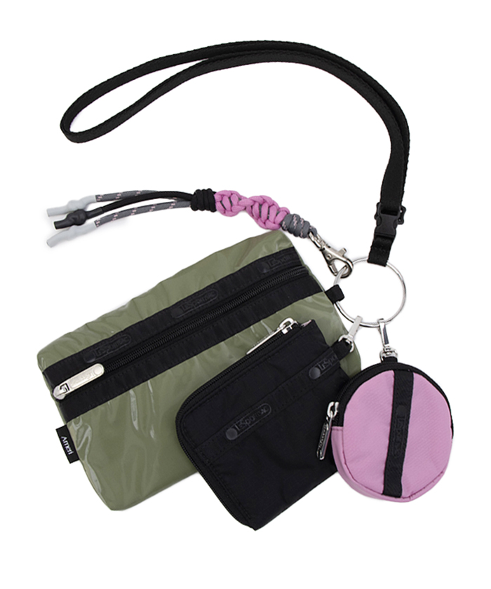 MULTI POUCH W / CHRMブラック/アボカド/メイフライ/ピンクアメリ商品画像