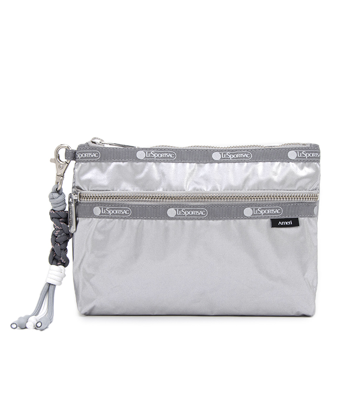 COSMETIC CLUTCH W / CHRMシルバーシャインアメリ商品画像