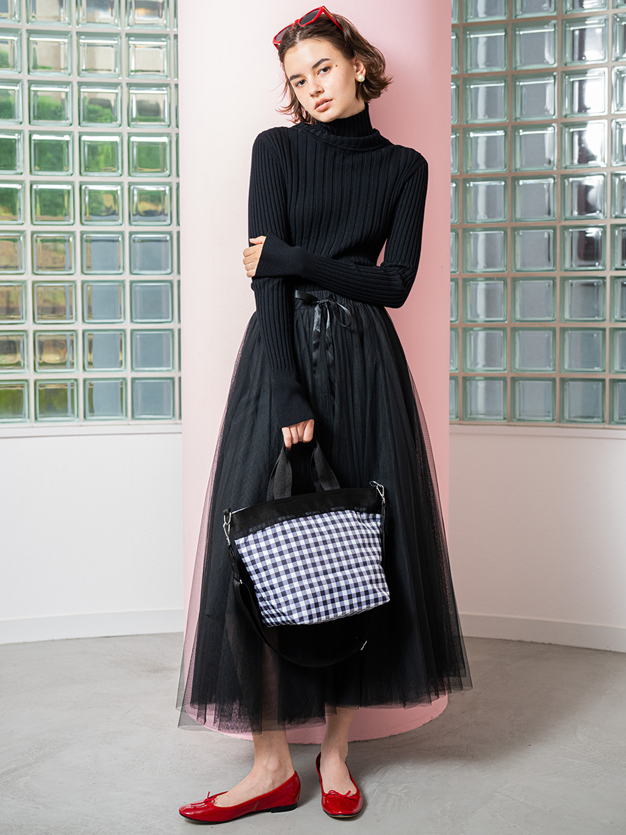 BUCKET TOTEクラシカルギンガム