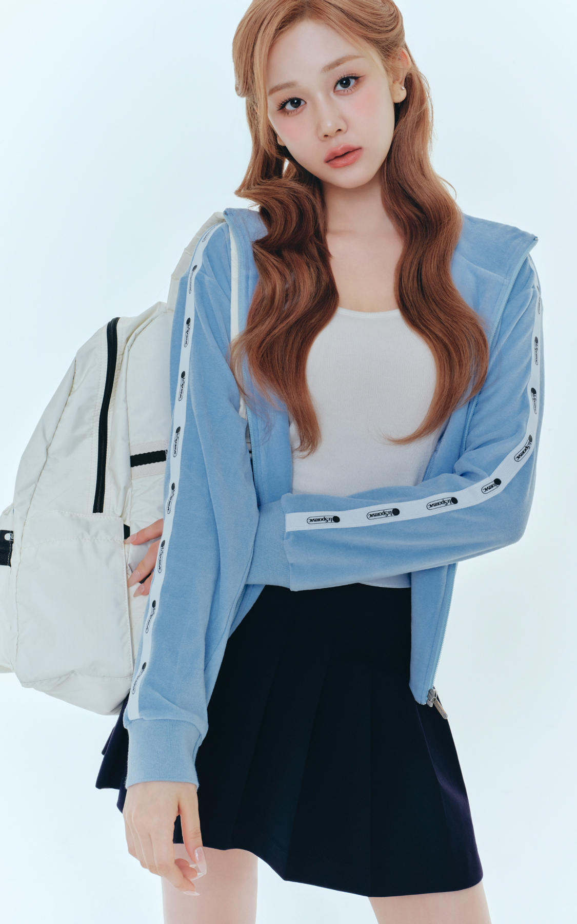 BBABYMONSTER × LeSportsac ビジュアル