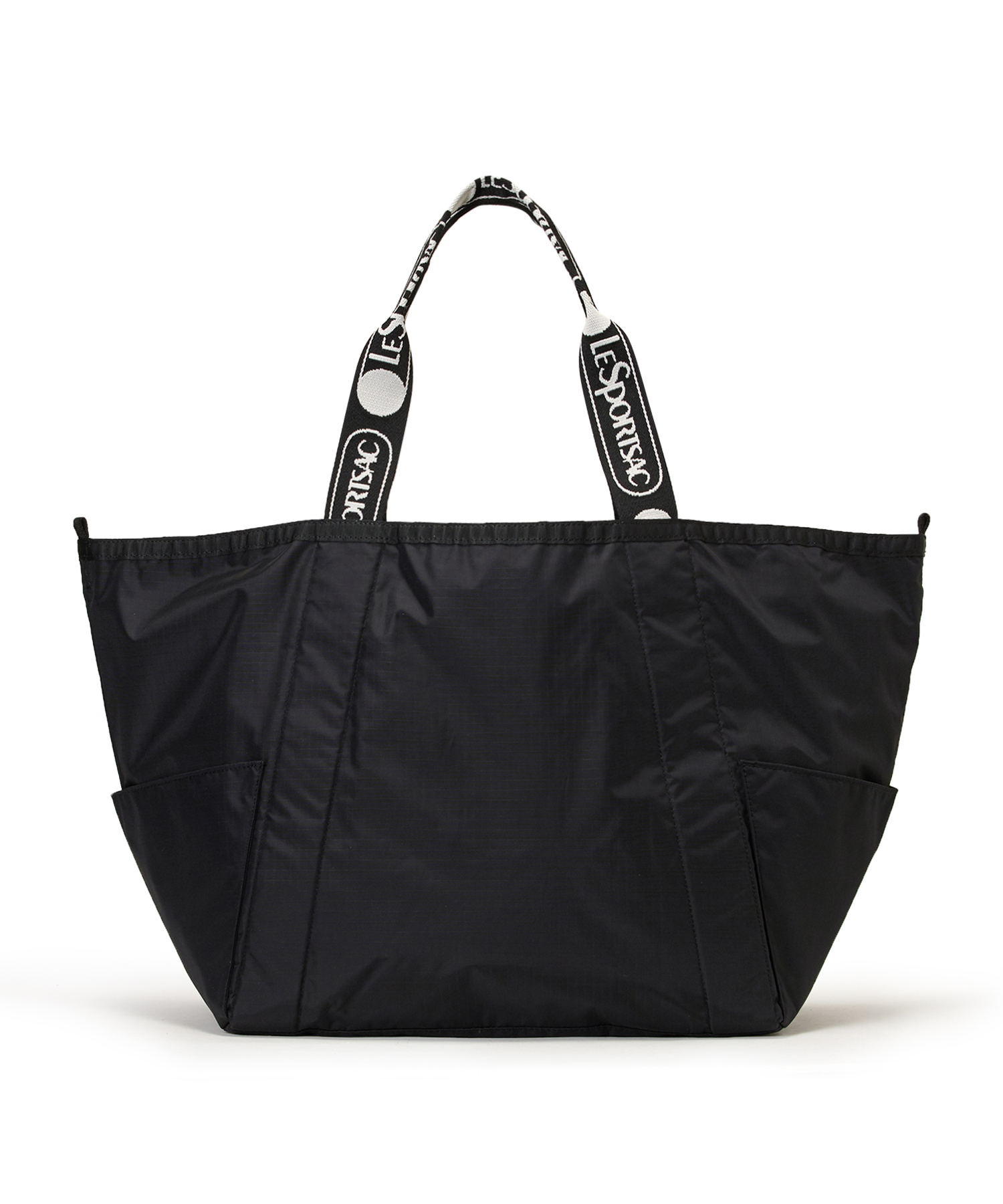 希少【レスポートサック】ビッグ ロゴ3Dメッシュ ボディバッグ ジャガード白×黒 SMALL EVERYDAY BAG ロゴジャカードブラック｜レスポートサック