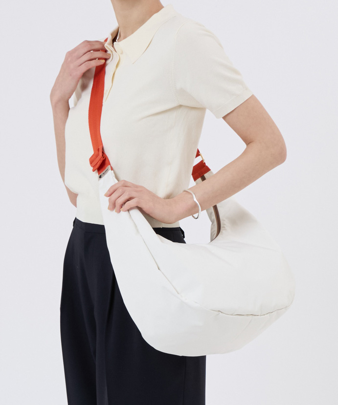 LG HAMMOCK ADJ BAG メレンゲ/マンダリンウェビングの商品画像