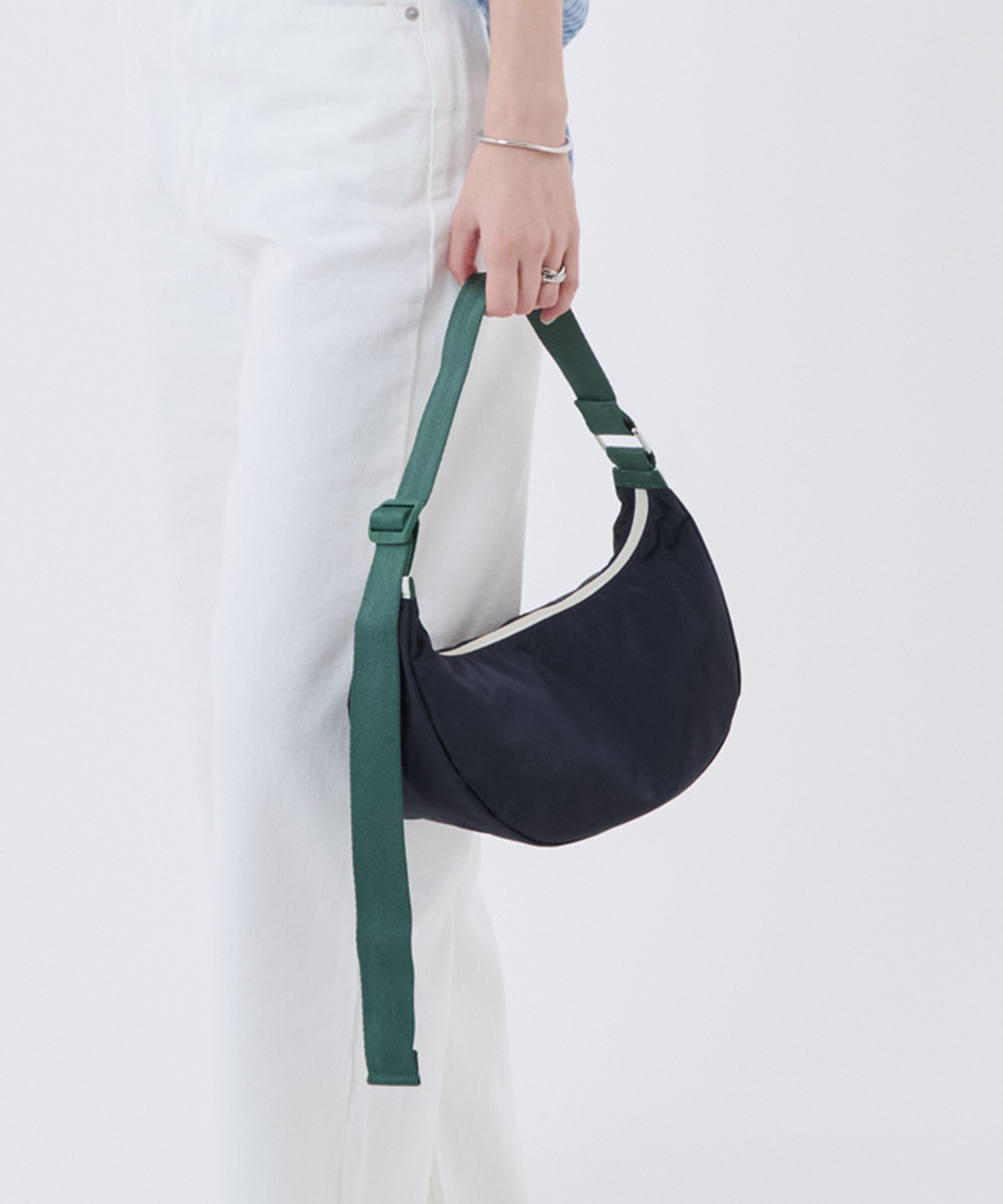 MED HAMMOCK ADJ BAG ディープシー/ボトルグリーンウェビングの商品画像