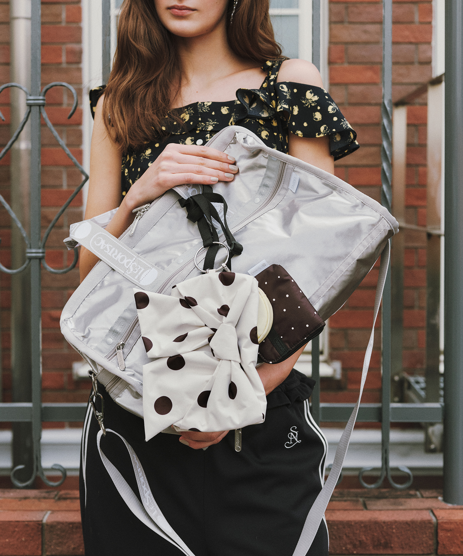snidel バックリボンスモック LeSportsac × SNIDEL｜レスポートサック公式｜LeSportsac