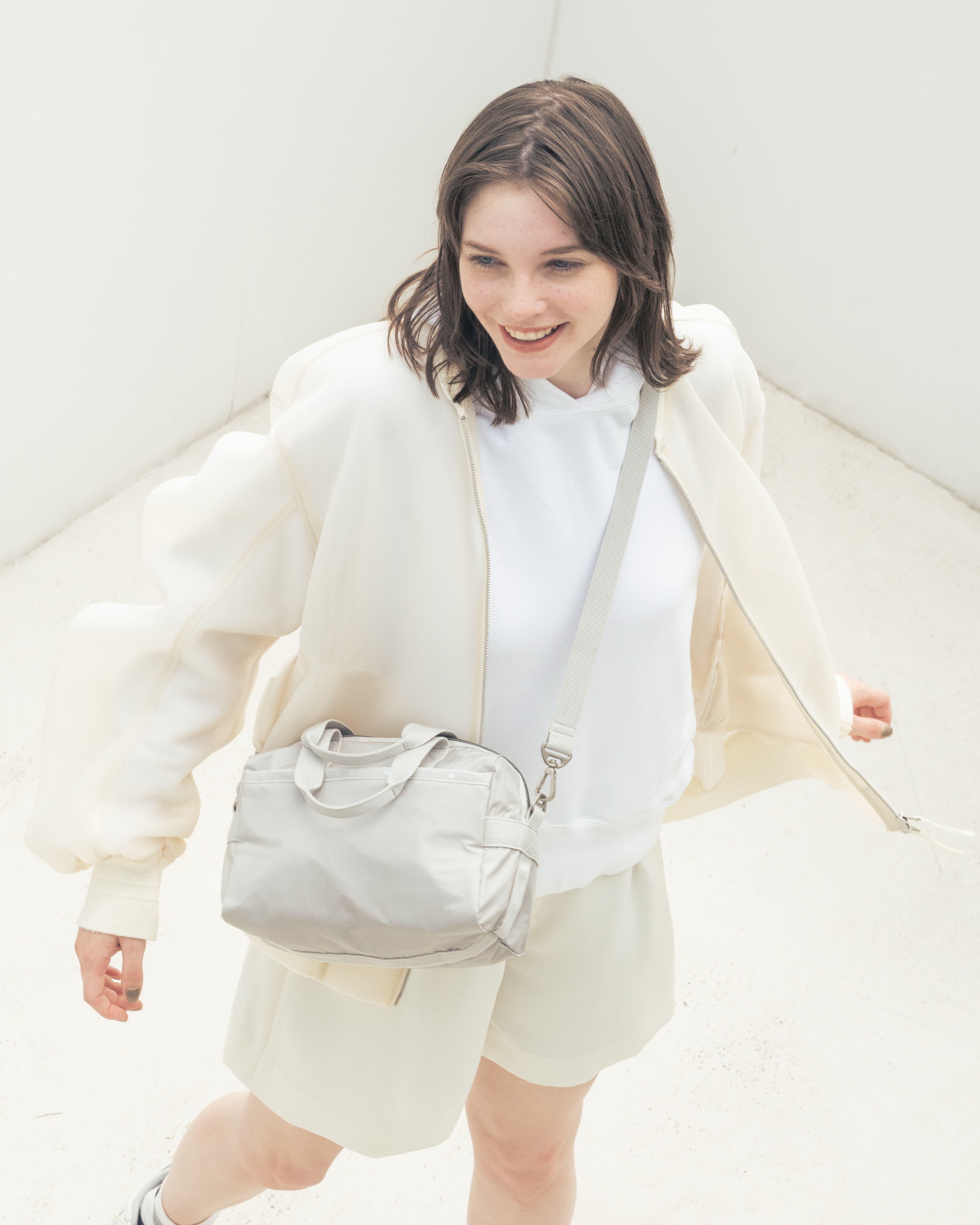 SMALL UPTOWN SATCHELソフトライラックC