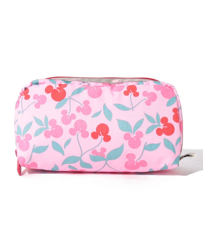 Rectangular Cosmetic ミッキー チェリー ポーチ Lesportsac レスポートサック公式