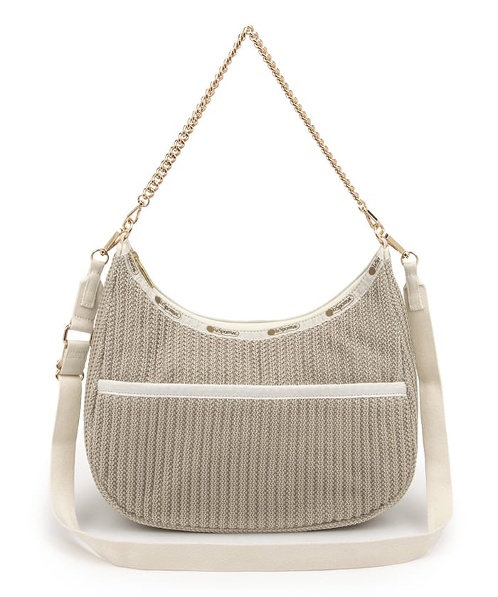 CHAIN CROCHET N/S HOBOベージュクロシェの商品画像